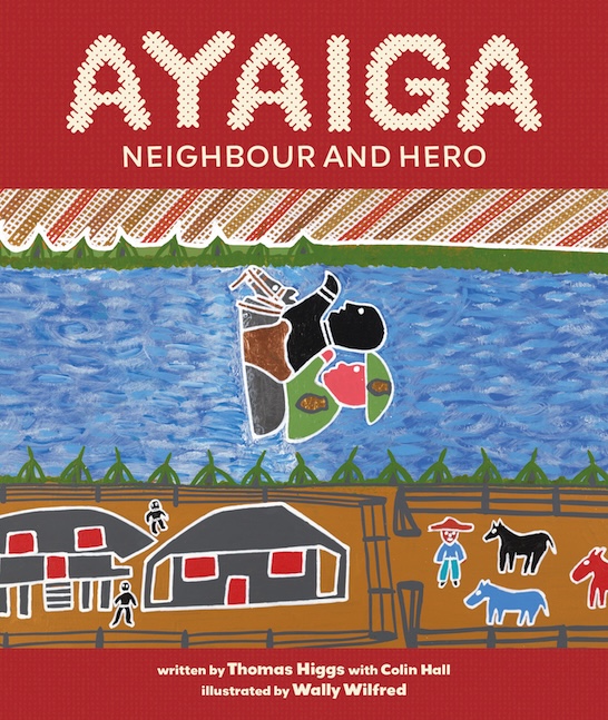 Cover of children's book 'Ayaiga: Neighbour and Hero'