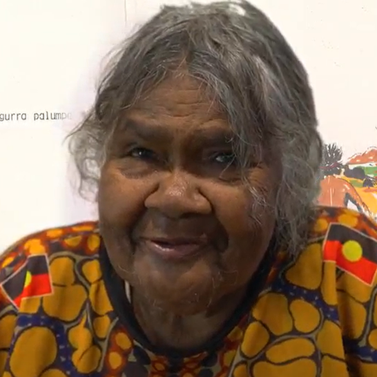 First Nations woman Charlotte Phillipus smiling