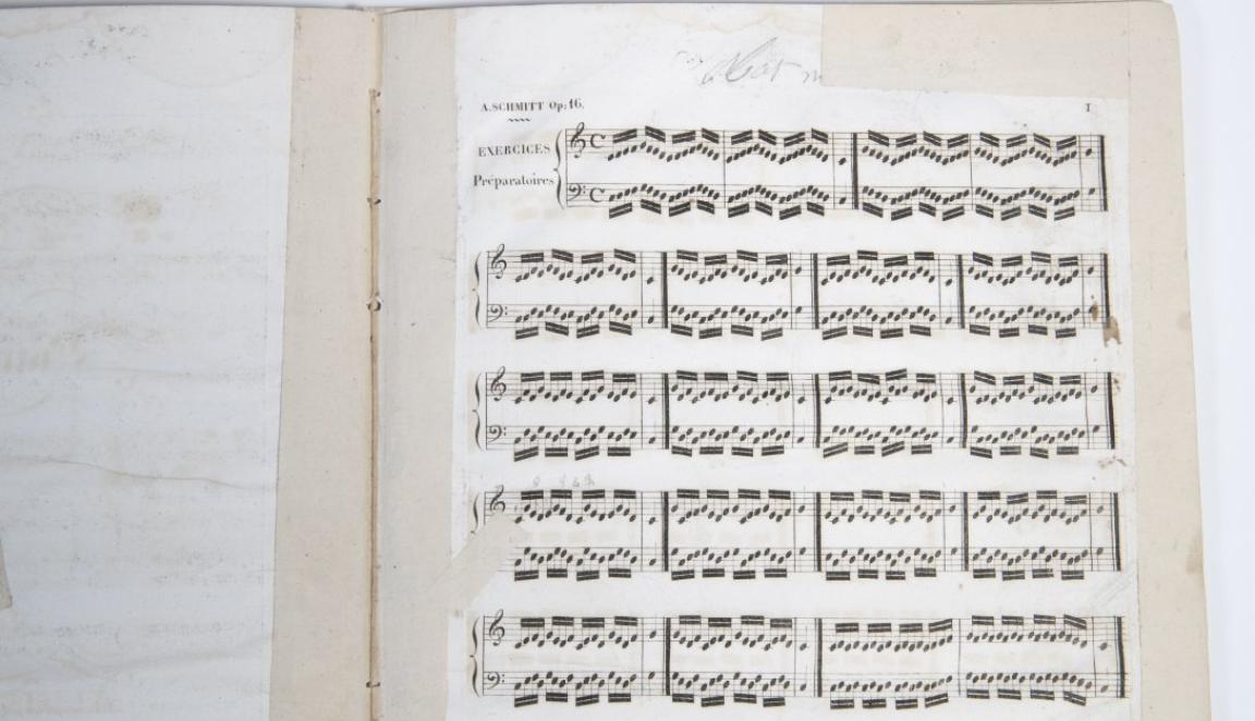 Schmitt's finger exercises