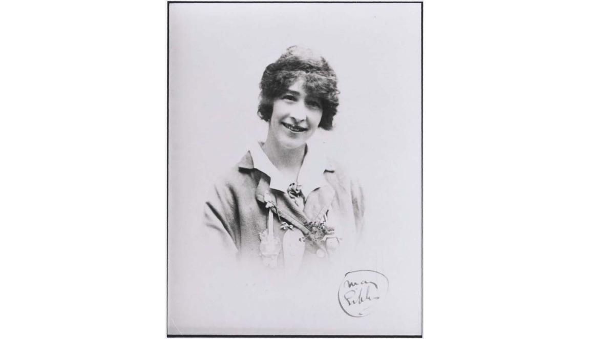 Photo of children's author May Gibbs
