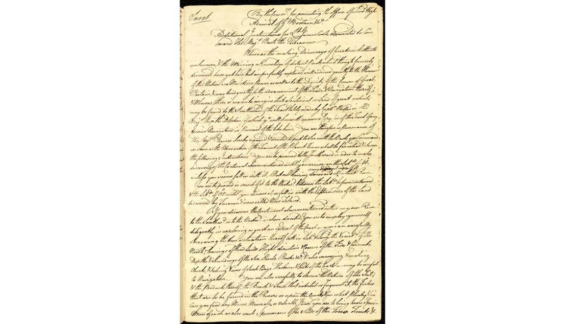 handwritten letter