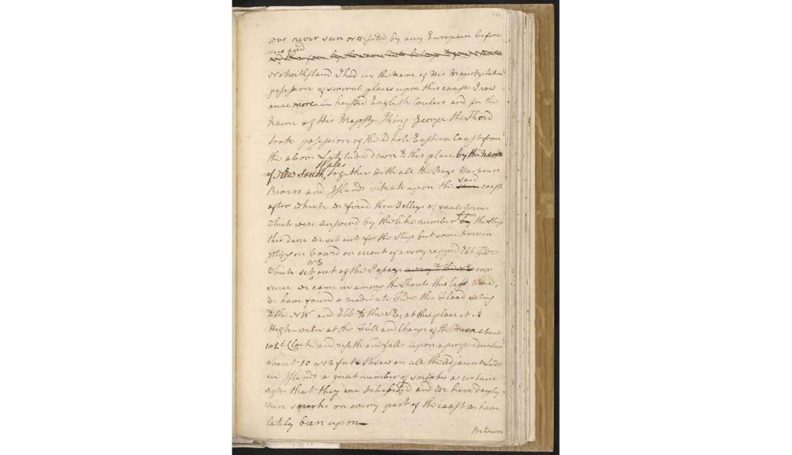 handwritten journal page
