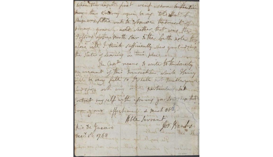 handwritten letter