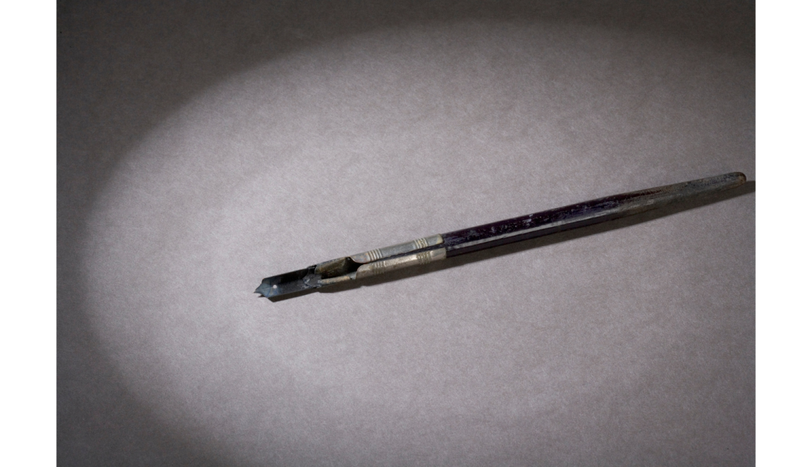 Photo of a well-used fountain pen
