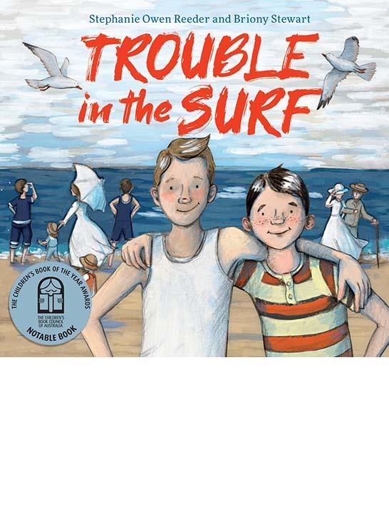 Cover of the book 'Trouble in the Surf'