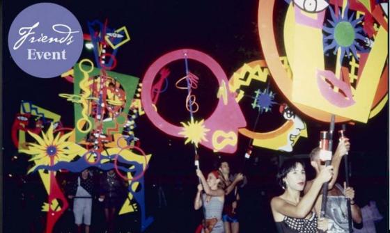 People parading at the Sydney Gay and Lesbian Mardi Gras