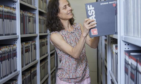 interior stacks oral history fellowship Alice Garner 2023