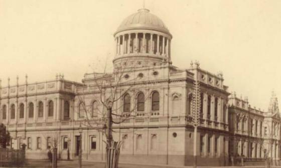 Law courts building in Melbourne