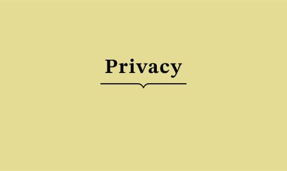 Privacy