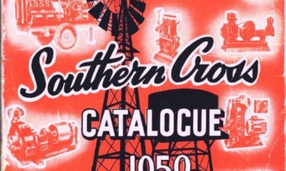 Cover of the 1950 Southern Cross Catalogue