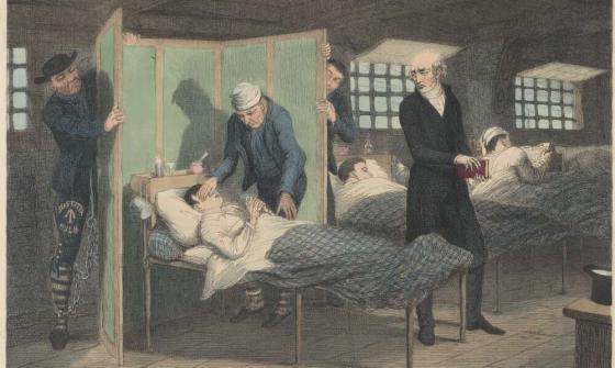 Prison hulks death of a convict