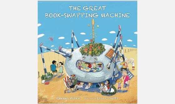 Cover of the book 'The Great Book-Swapping Machine'