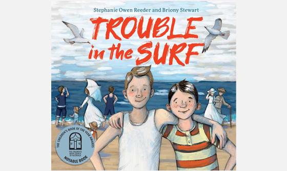 Cover of the book 'Trouble in the Surf'