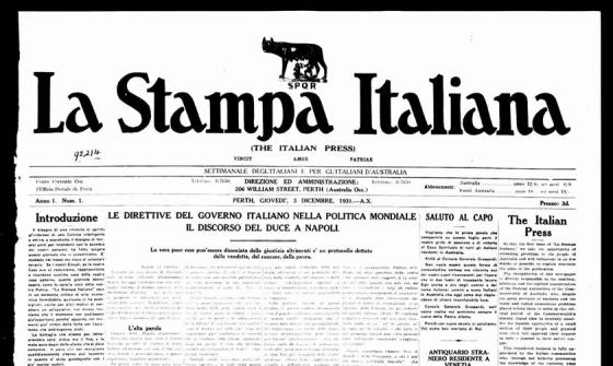 A page from La Stampa Italiana (or The Italian Press) newspaper.