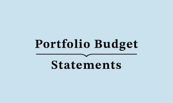 Portfolio Budget Statements
