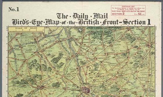 Map of France drawn pictorially.