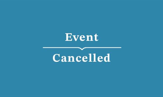 Event cancelled