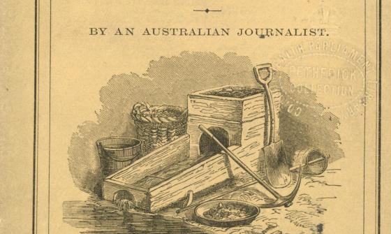 Cover of a pamphlet with illustrations 