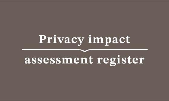 Privacy impact assessment register