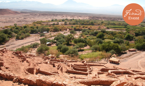 An image of a desert with the Friends event sticker