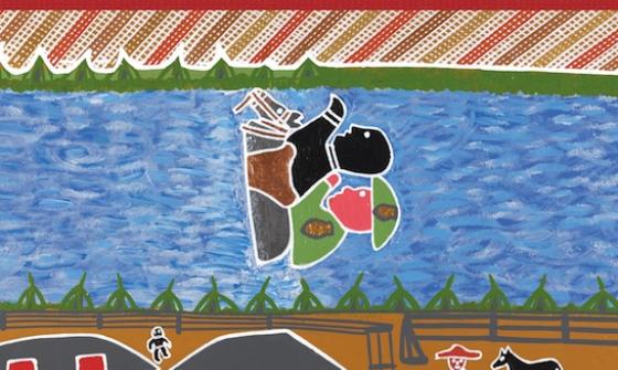 Cover of children's book 'Ayaiga: Neighbour and Hero'