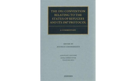 Cover of book 'The 1951 Convention Relating to the Status of Refugees and its 1967 Protocol '