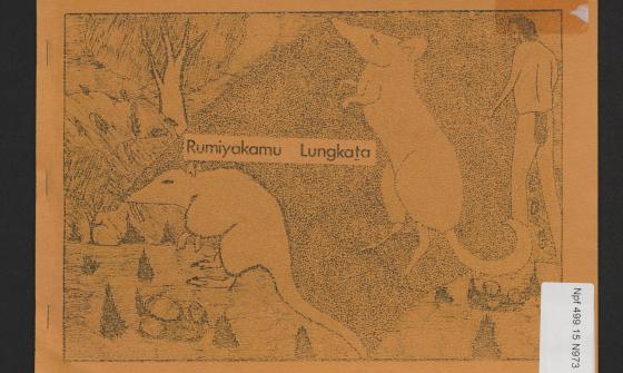 Orange cover titled Rumiyakamu Lungkata