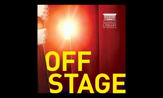 A cover image with the inscription OFF STAGE