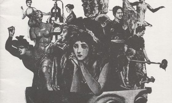 The cover of the WISENET Journal, December 1994, Number 36. It features a black-and-white illustration of a woman's face in profile, with various historical women figures and scientific imagery emerging from her head, symbolizing women in science. The Wisenet logo and tagline 'Women in Science Enquiry Network' are at the top.