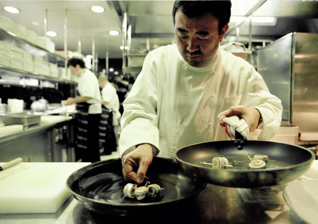 Philip Gostelow at Tetsuya's in Sydney