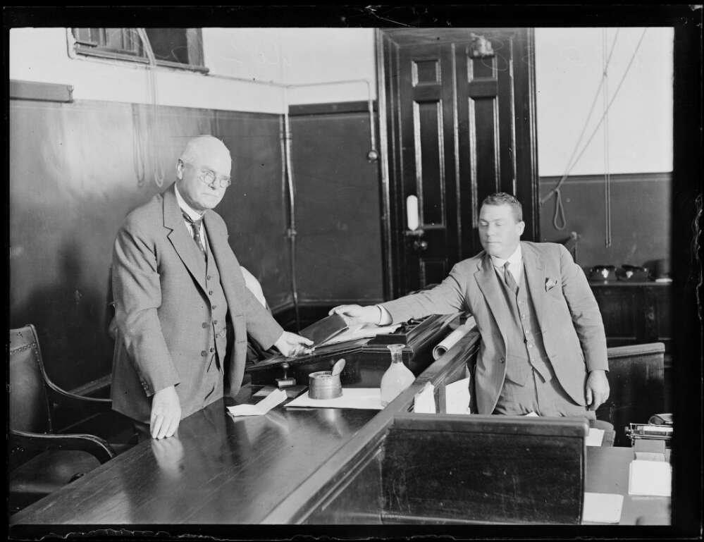 Magistrate Arthur Blix at Fairfax Corporation New South Wales 1932