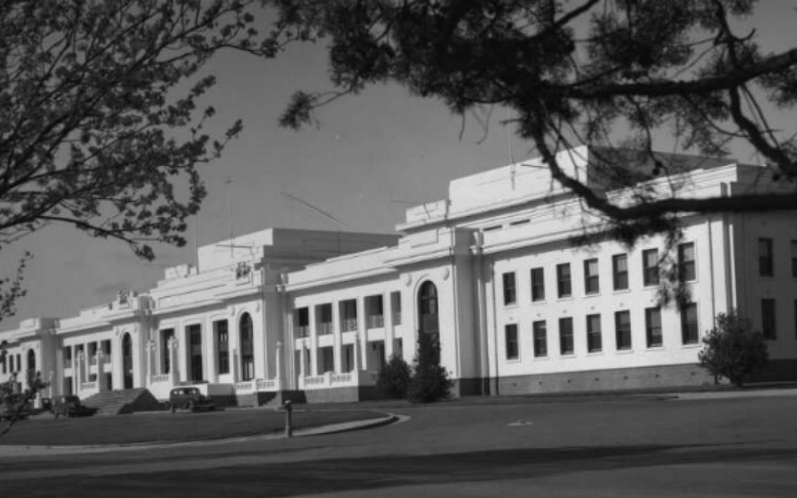 Exterior of Old Parliament House, Canberra