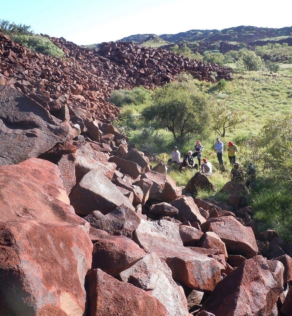 Peter Valentine, Australian Heritage Council at Murujuga, 2010