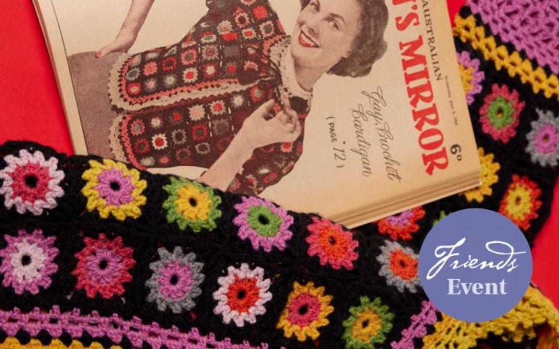 Vintage chrochet with friends