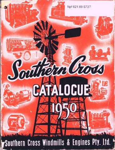 Cover of the 1950 Southern Cross Catalogue
