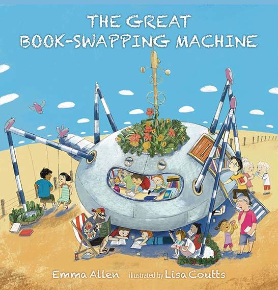 Cover of the book 'The Great Book-Swapping Machine'