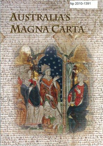 cover of Australia's Magna Carta