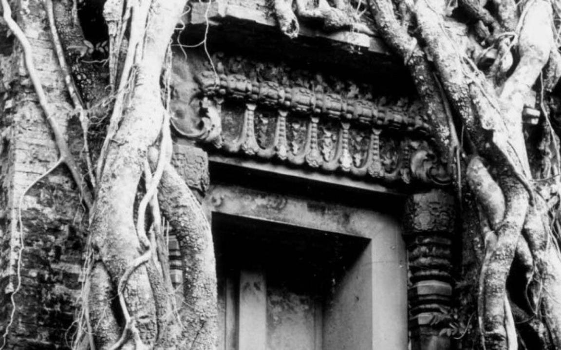 Sambor Prie Kuk, view of false door on western side of temple