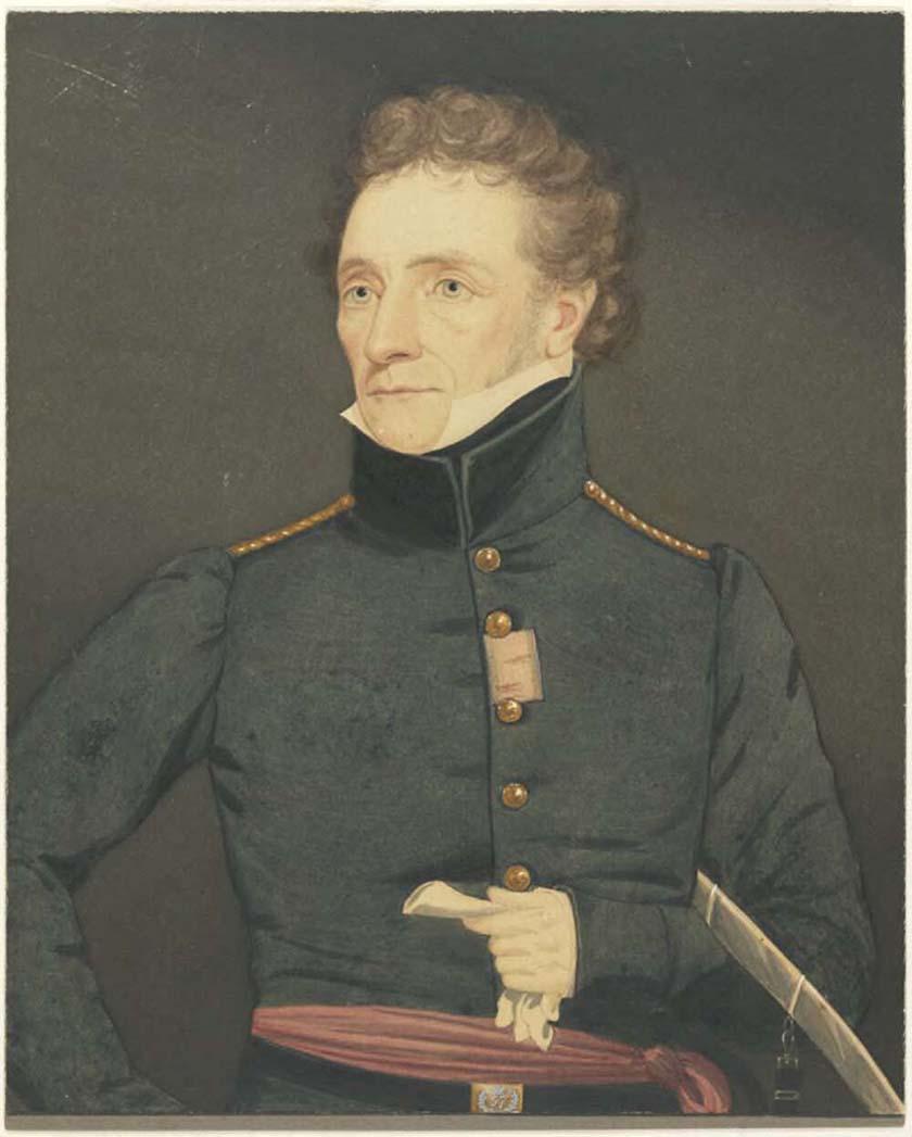 portrait of a man in military uniform