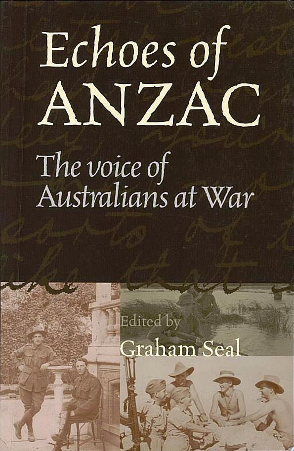 cover of book 'Echoes of ANZAC'