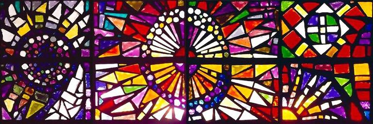 Stained glass window