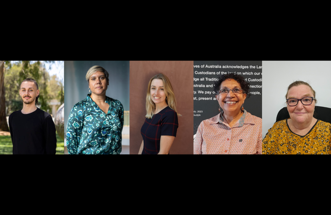 Photos of Adam Ford, Jilda Andrews, Lucy Hannan, Phyllis Williams and Rebecca Bateman