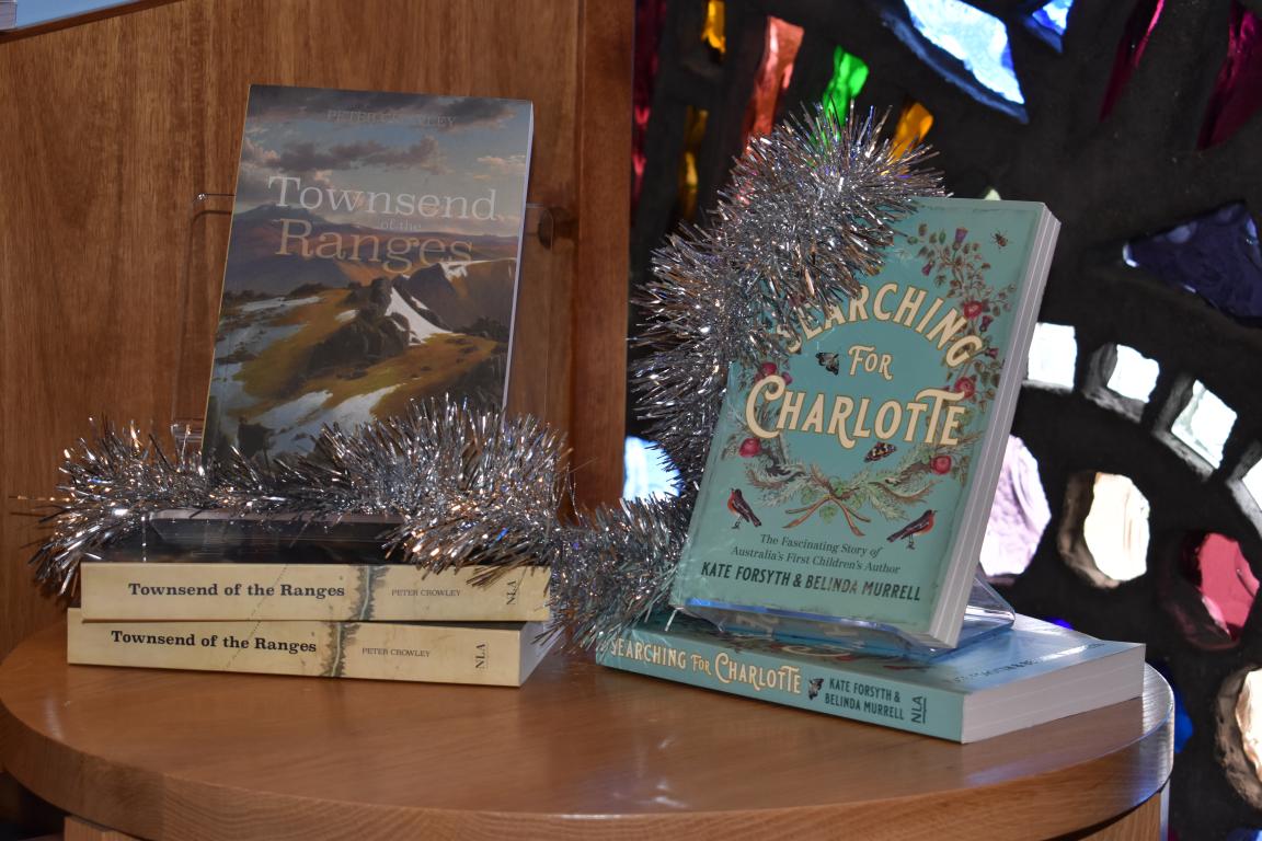 Two stacks of books side by side