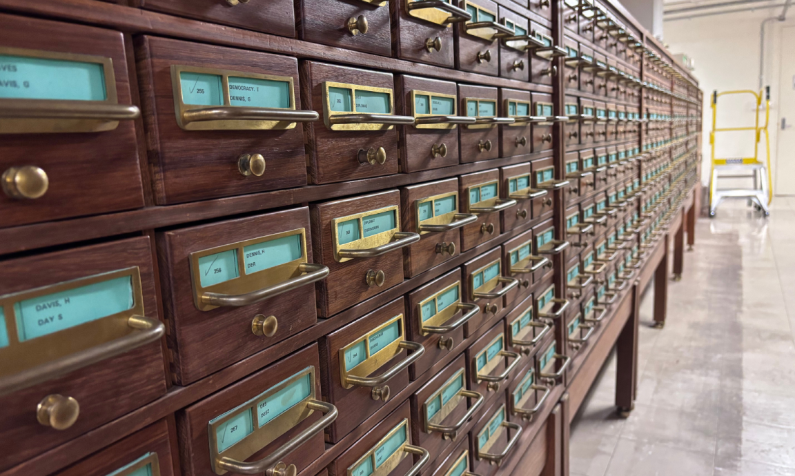 library-card-catalogue