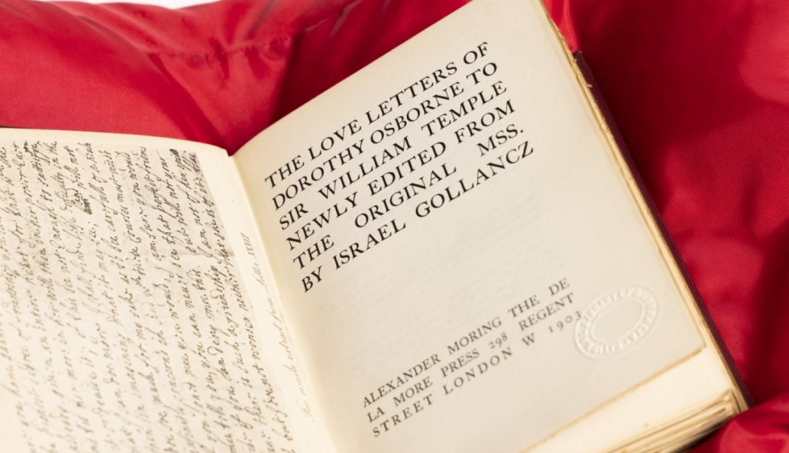 Letters of Dorothy Osborne 1903