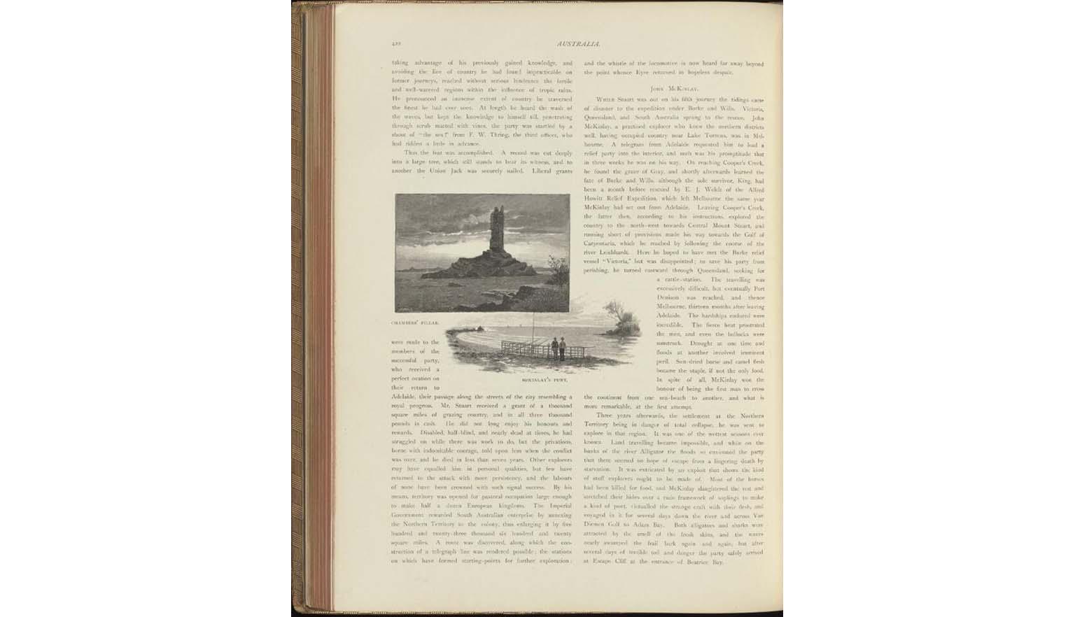 page from picturesque atlas 