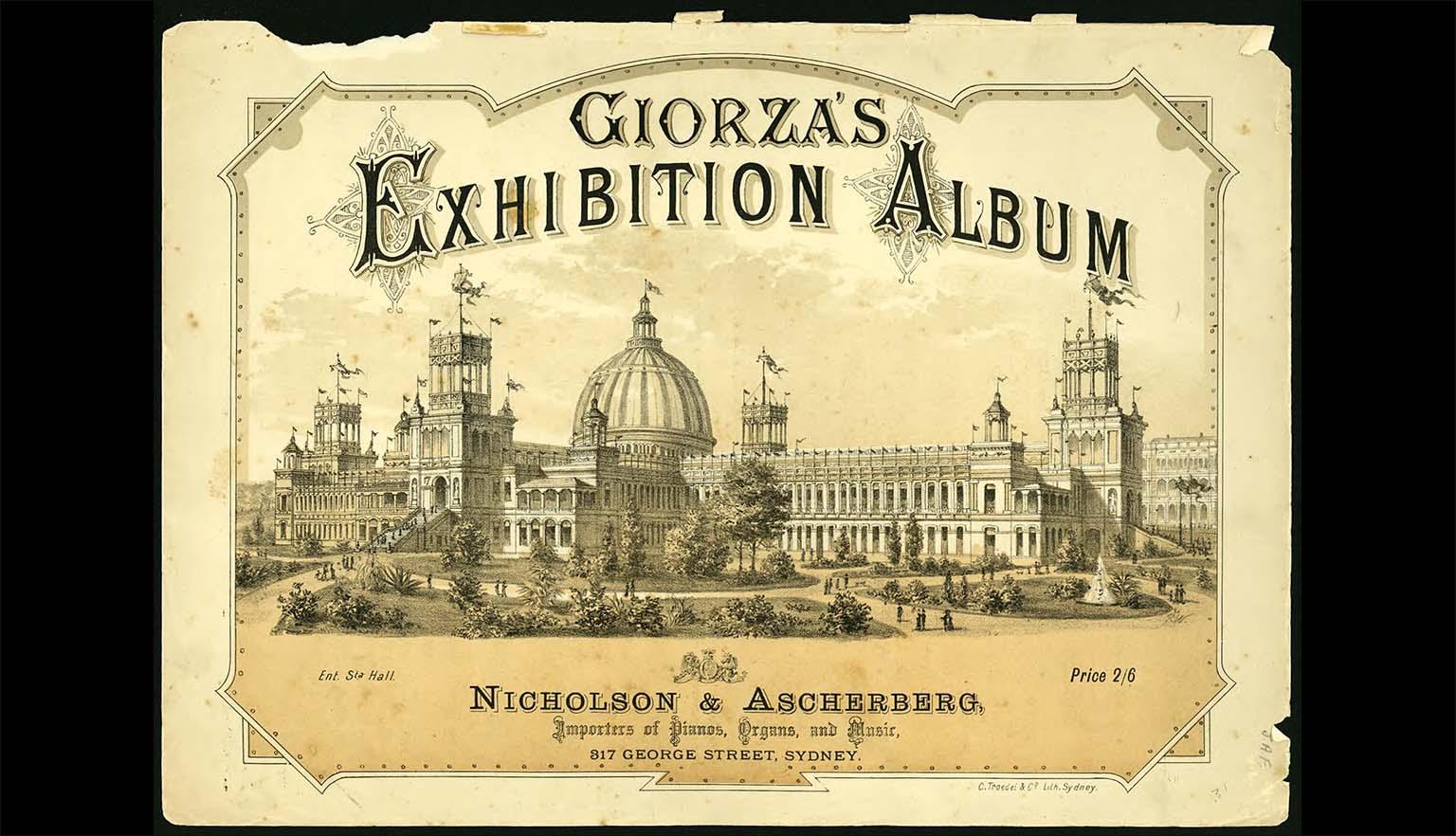 Paolo Giorza's 1879 Exhibition album for piano.