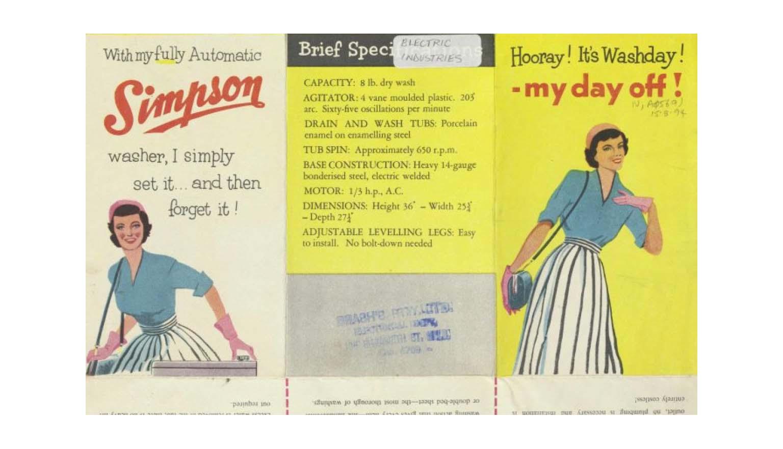simpson washer flyer