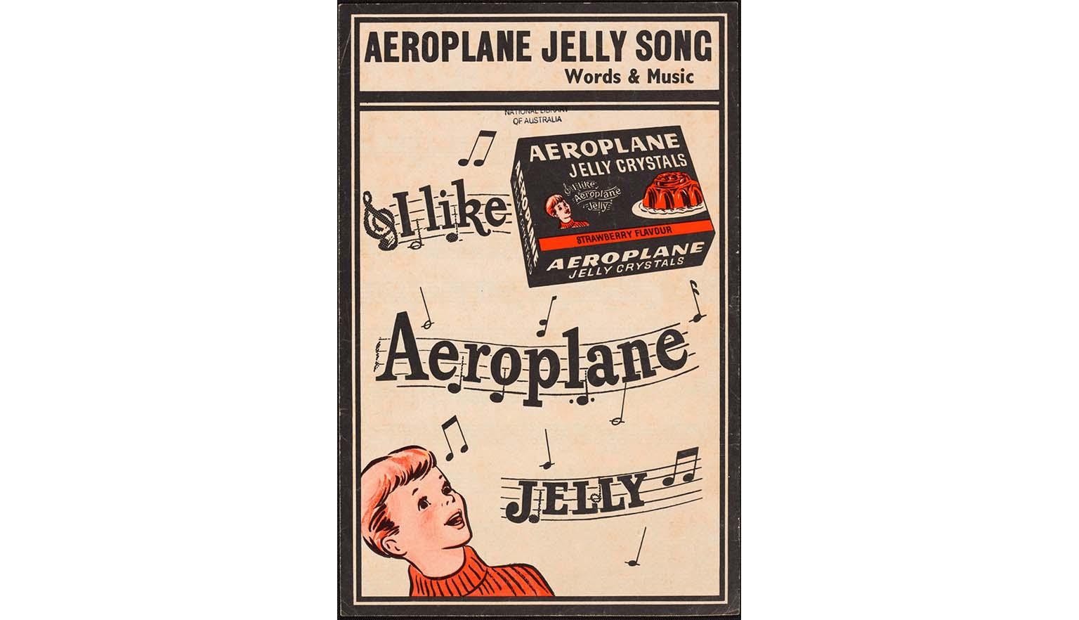 aeroplane jelly sheet music cover