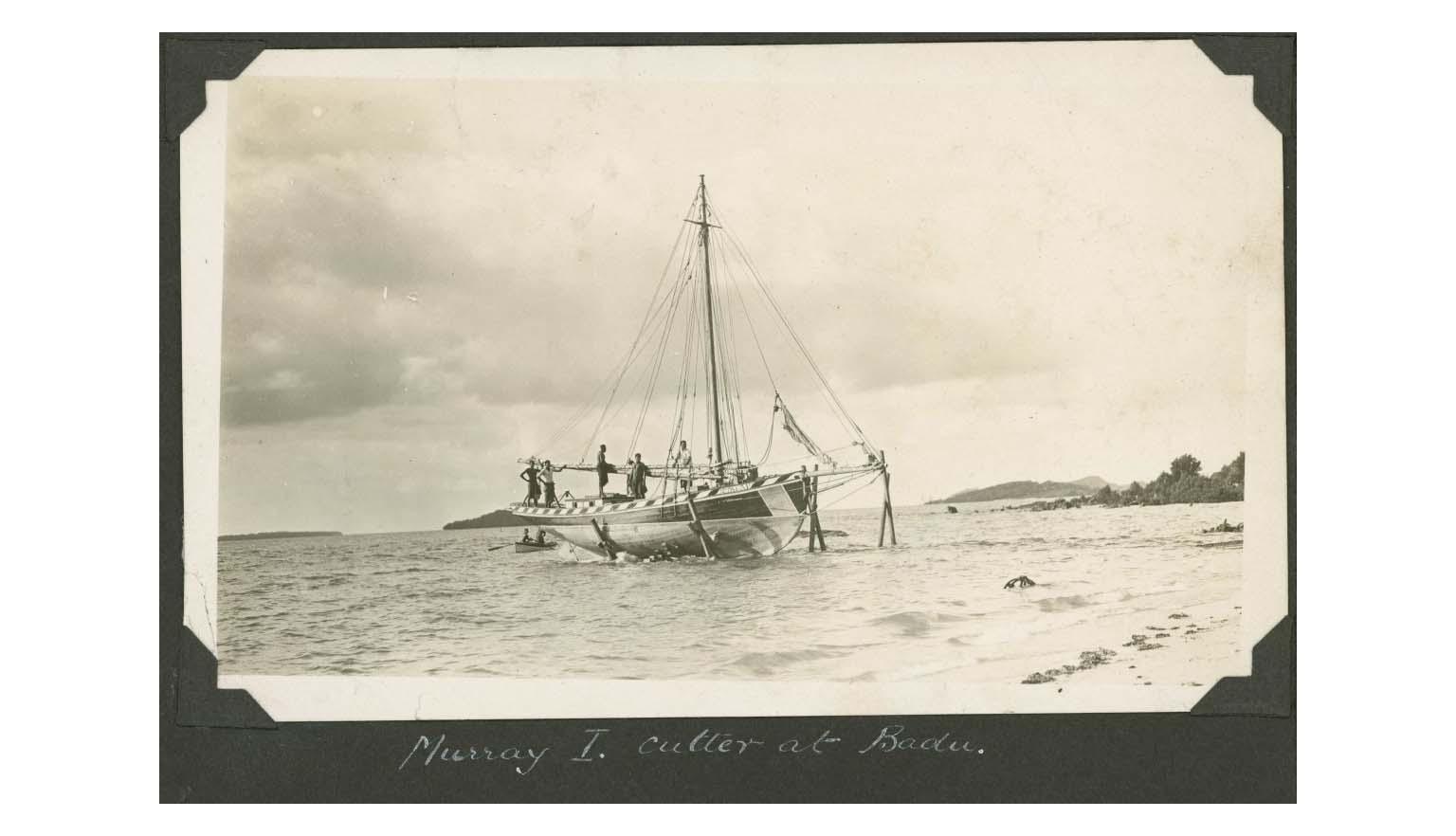 Murray Island cutter at Badu Island
